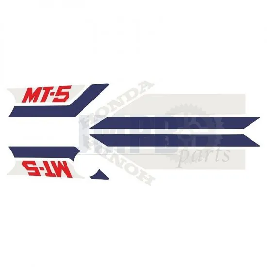 Stickerset Honda MT50 Red 1979>1983