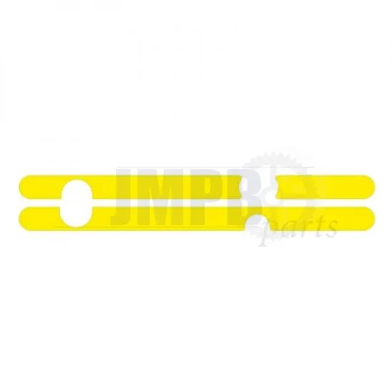 Stickerset for side panels Yellow Gilera Citta