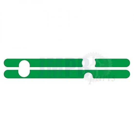Stickerset for side panels Green Gilera Citta