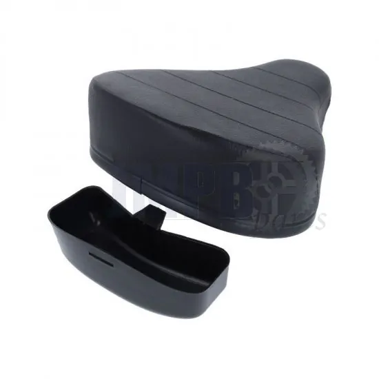 Seat Puch Maxi Black with Toolbox