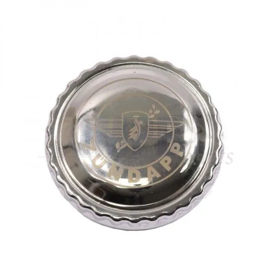 Tank cap Zundapp Chrome with Logo