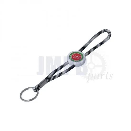 Keychain Zundapp Red/Green Cord