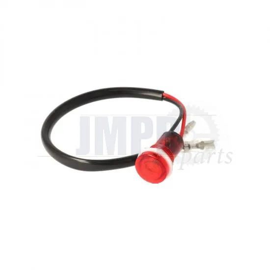Indicator lamp Universal Red 18MM 12 Volt