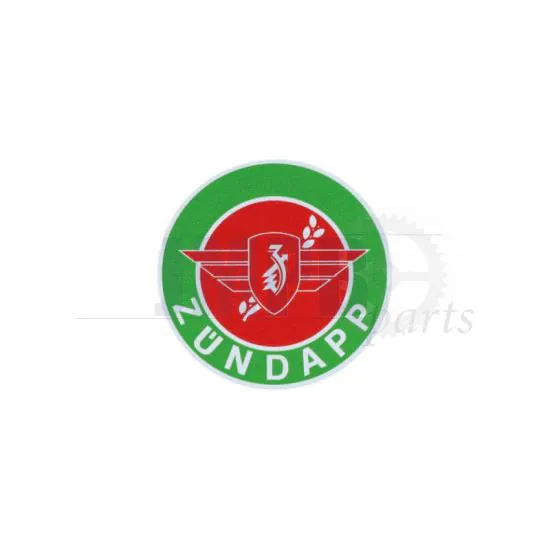 Sticker Zundapp Logo Green Round 55MM