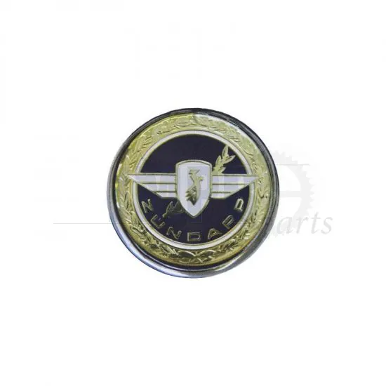 Sticker Zundapp Logo Gold/Black Round 60MM