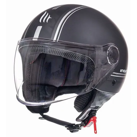 Helmet Jet Street Entire MT Matt Black Large