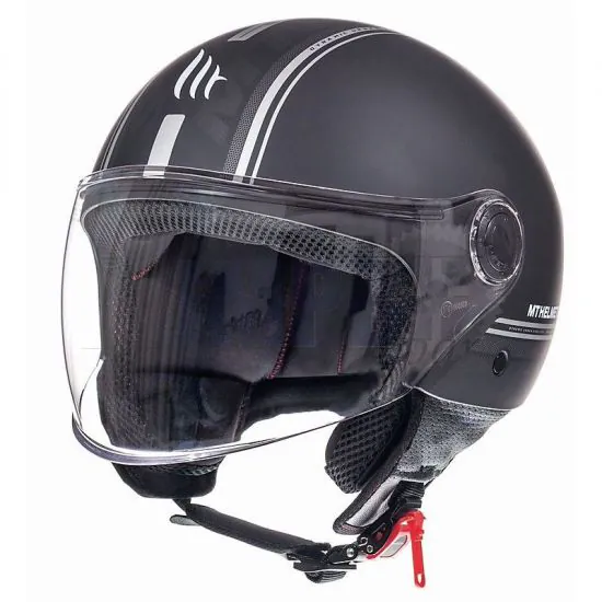 Helmet Jet Street Entire MT Matt Black