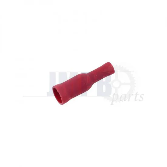 Round Plug Sleeve Insulated Red 4MM A-Quality