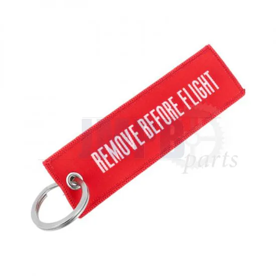 Keychain "Remove Before Flight"