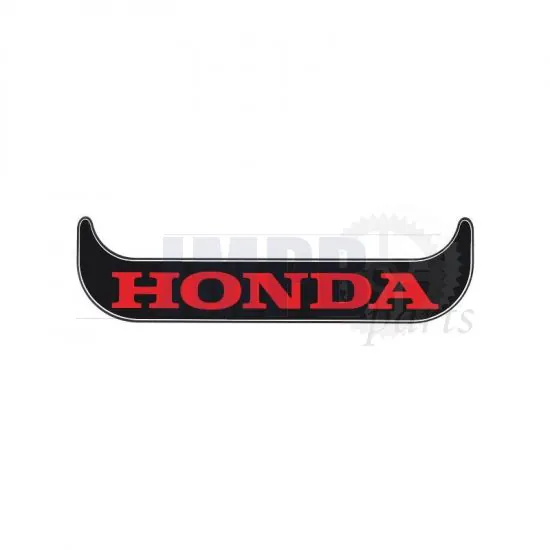 Sticker License plate holder Small Honda