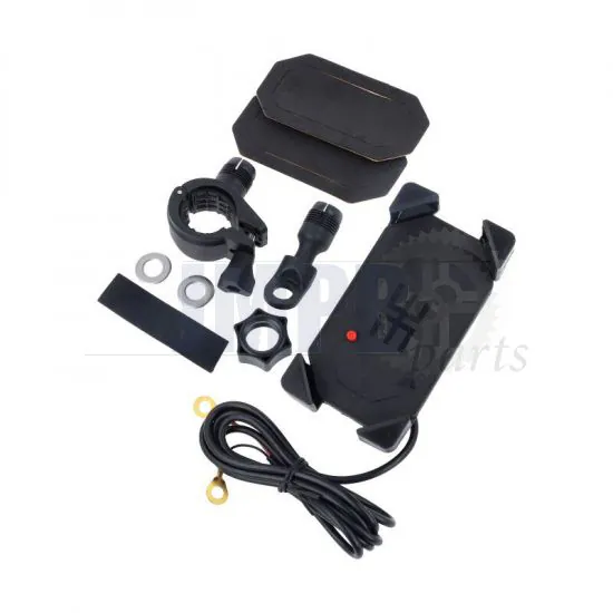 Phone Holder with USB Charger 12V > 5V 2A