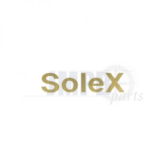 Sticker Solex Gold Straight 62X15MM