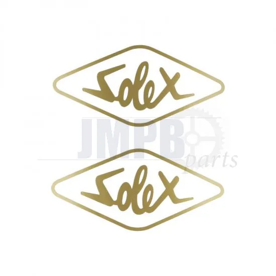 Stickerset Solex Gold 70X33MM