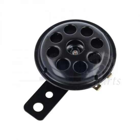 Horn 6 Volt Direct Current Model Holes Black