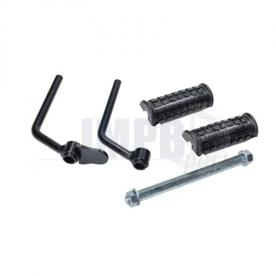 Footrest axle Puch 2 Speed Black