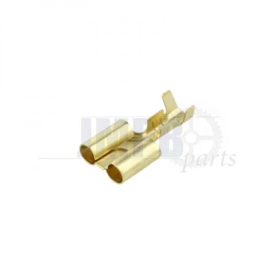 Round Double Plug Female 4MM - Japanese - Brass