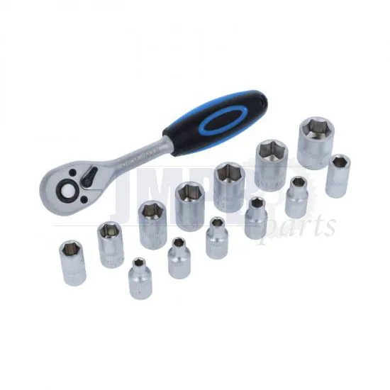 Ratchet + Caps set 14 Pieces
