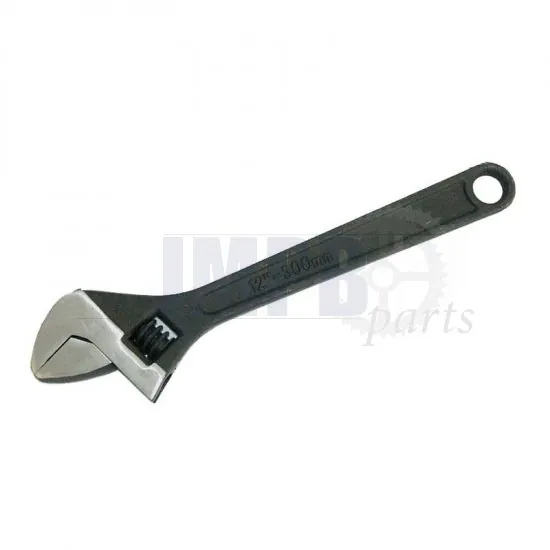 Adjustable Wrench 12 Inch Black 300MM