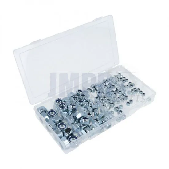 Assortiment set Locknuts - 150 Pieces