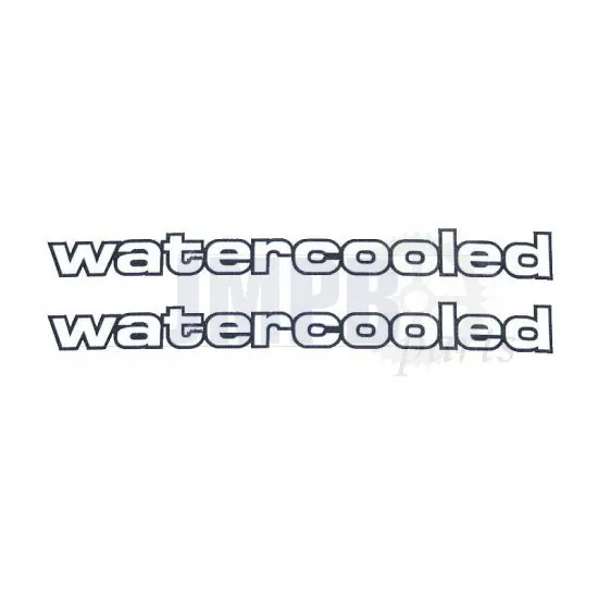 Stickerset Zundapp Watercooled 2-Pieces