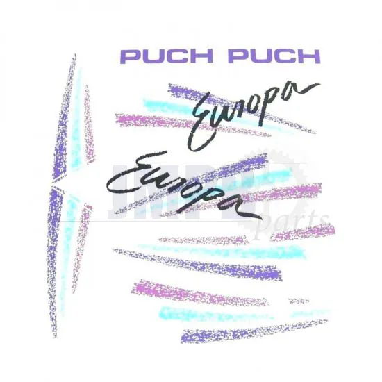 Stickerset Puch Europa