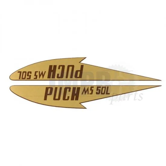 Tank transfer set Puch Gold MS50L