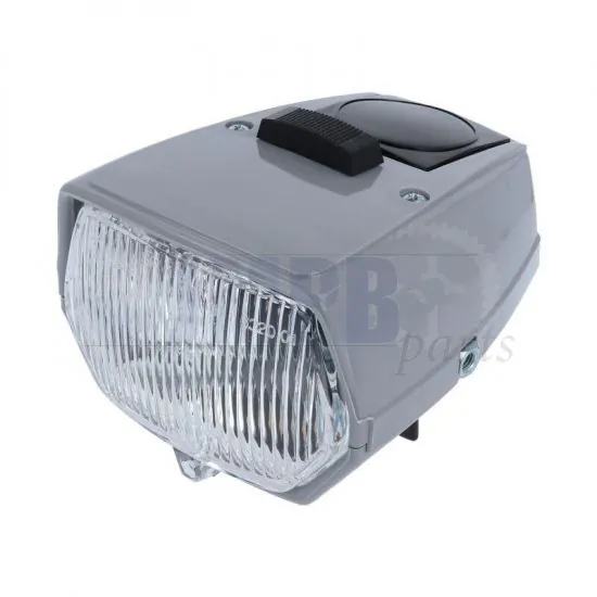Headlight Square Puch Maxi P+K Grey