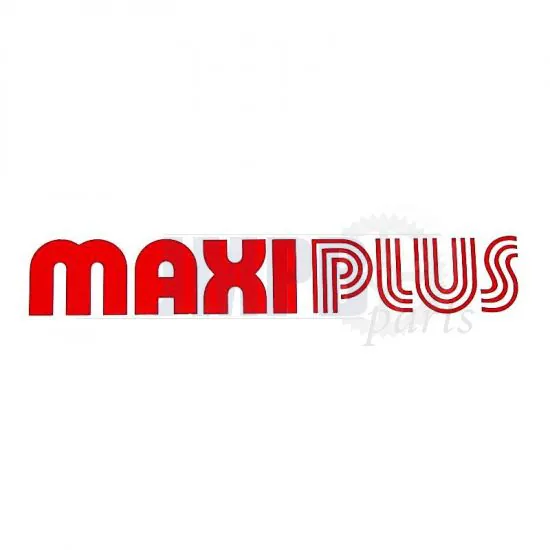 Tank stickers Puch Maxi Plus Red A Piece