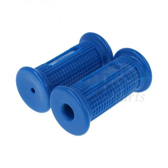Footrests rubber Set Puch Maxi Blue