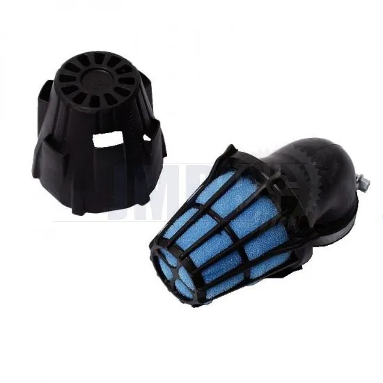 Powerfilter Polini Angled Black/Blue 46MM