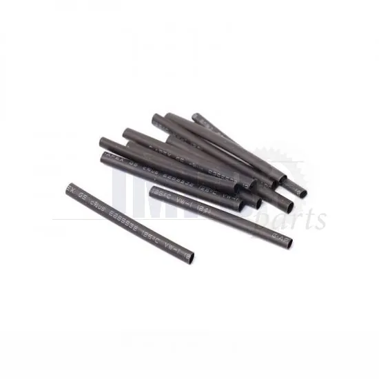 Shrink tubes 2.0 X 40MM 10 Pieces Black