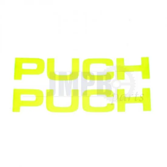 Stickerset Puch Yellow