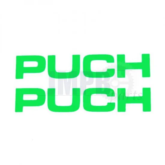 Stickerset Puch Green