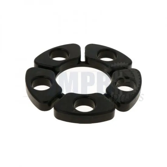 Set Mounted rubbers ( Sprocket carriers ) Kreidler