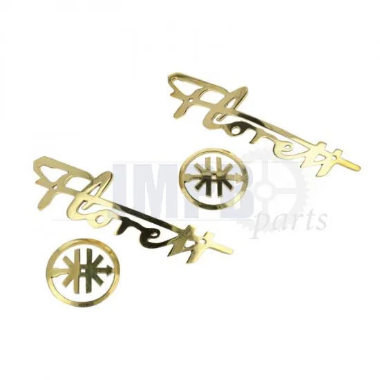 Emblem set Tank Messing Kreidler