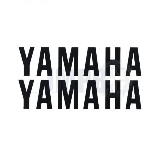 Tank stickerset Yamaha Black 118X28MM