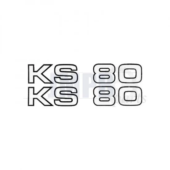 Stickerset Zundapp KS80
