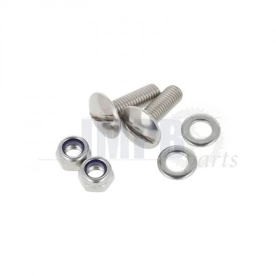 Mounting set License plate holder SS