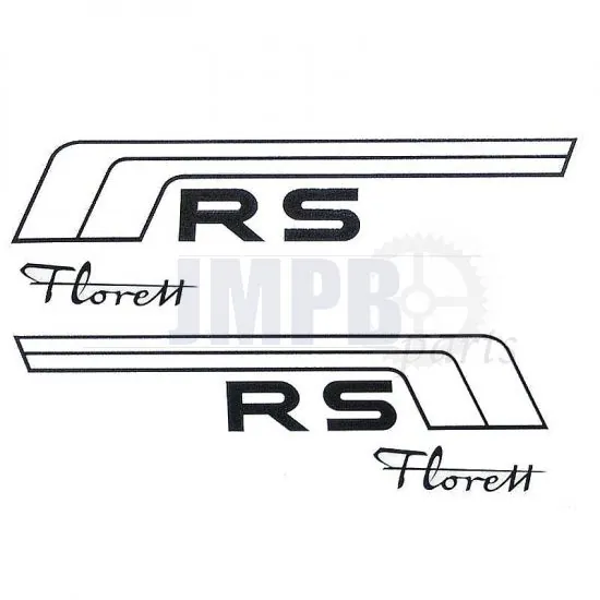 Battery box Stickers Kreidler RS New Model