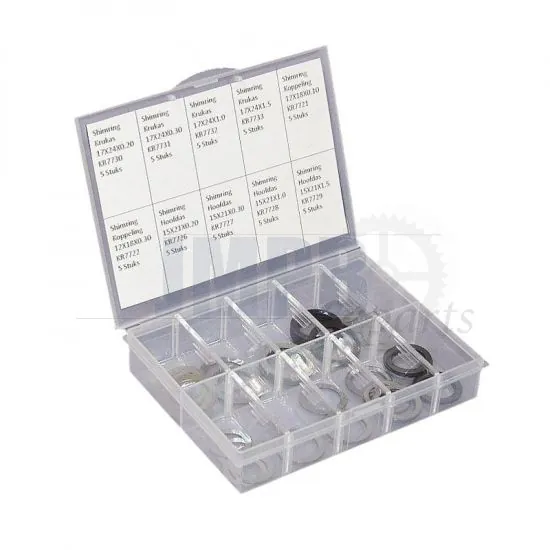 Assortiment set Shims Kreidler 50-Pieces