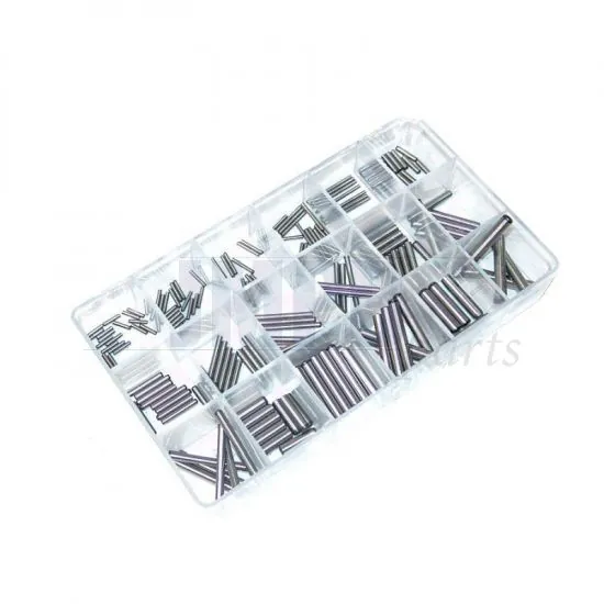 Assortiment set Cylindrical pins Din 6325 - 187 Pieces 