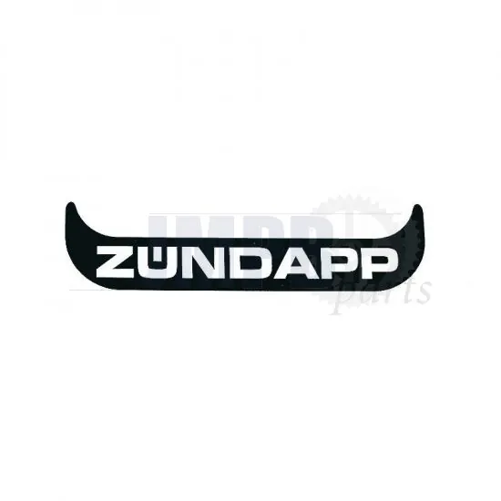 Sticker License plate holder Small Zundapp