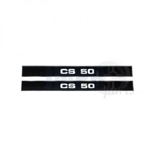 Sticker set Zundapp CS50 Black / White