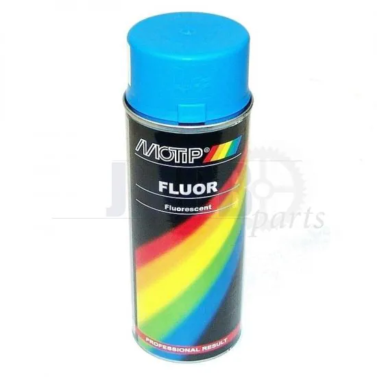 Motip Fluorescent Lacquer Blue - 400ML
