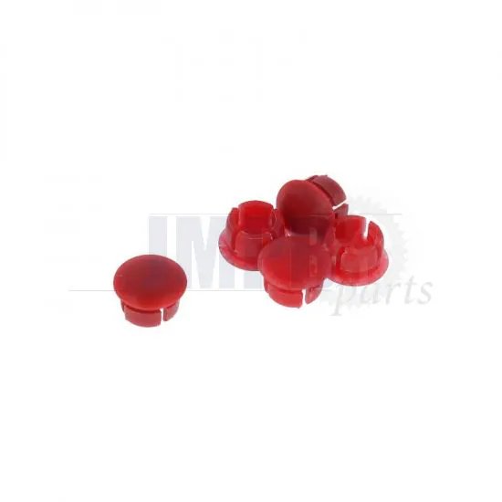 Plastic cap for Steering plate Kreidler Red