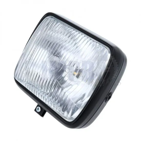 Headlight square Black Zundapp/Kreidler