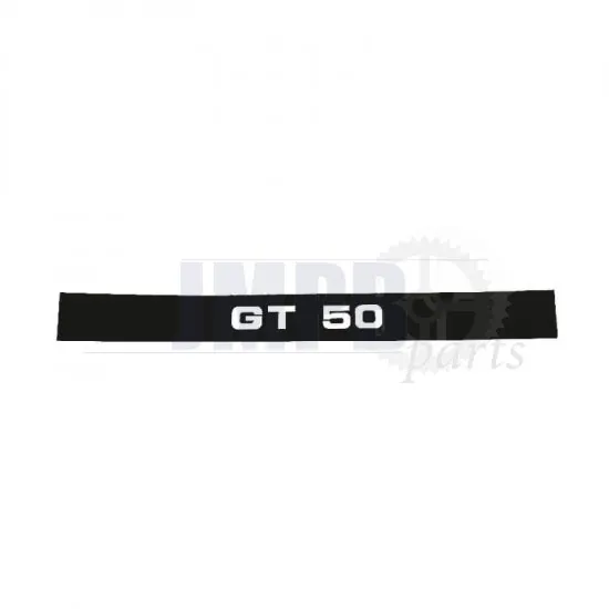 Sticker Zundapp GT 50 Black/White