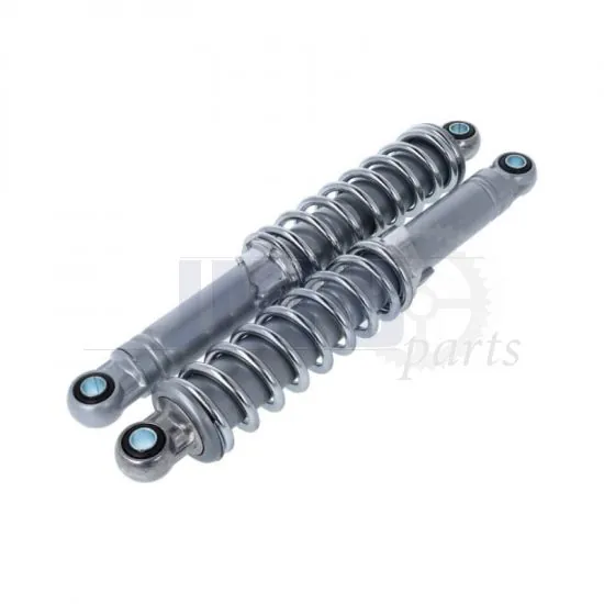 Shock absorbers Grey/Chrome IMCA 260MM