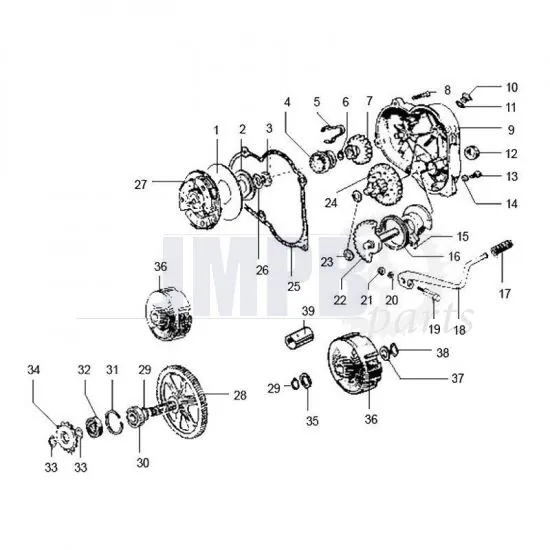 Clutch Puch Maxi