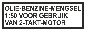 Sticker tank fuel mix small transparent Dutch